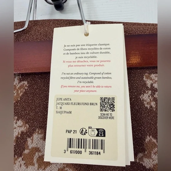 Sezane Charles jumper and Anita skirt set - Picture 3 of 9